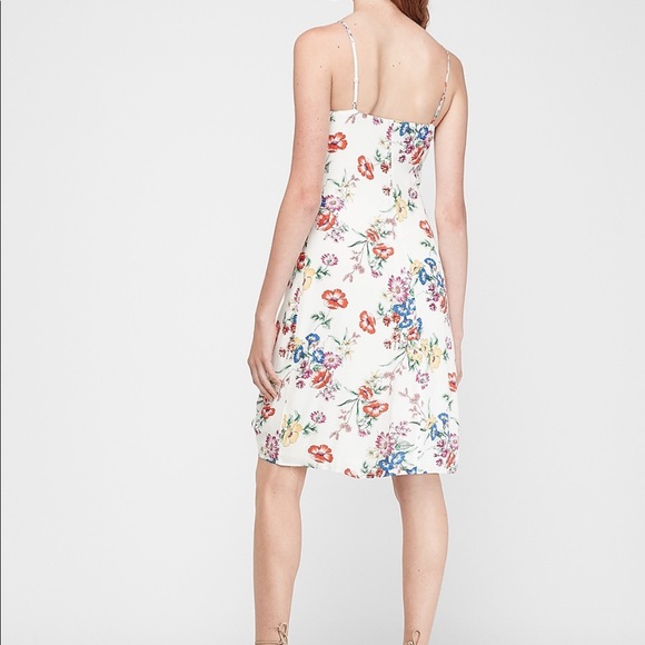 NWT Express Floral Midi slip dress - Picture 2 of 3